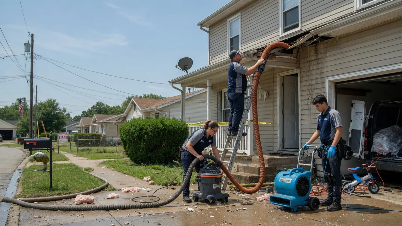 Water Damage Restoration in Kinsman, IL near me